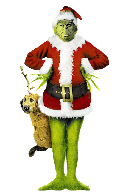 Mr. Grinch Png Hd (black, lavender)