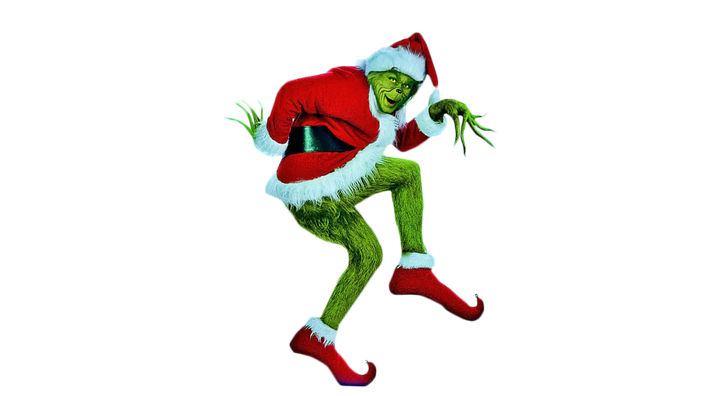 Mr. Grinch Png Image (black, maroon, red)