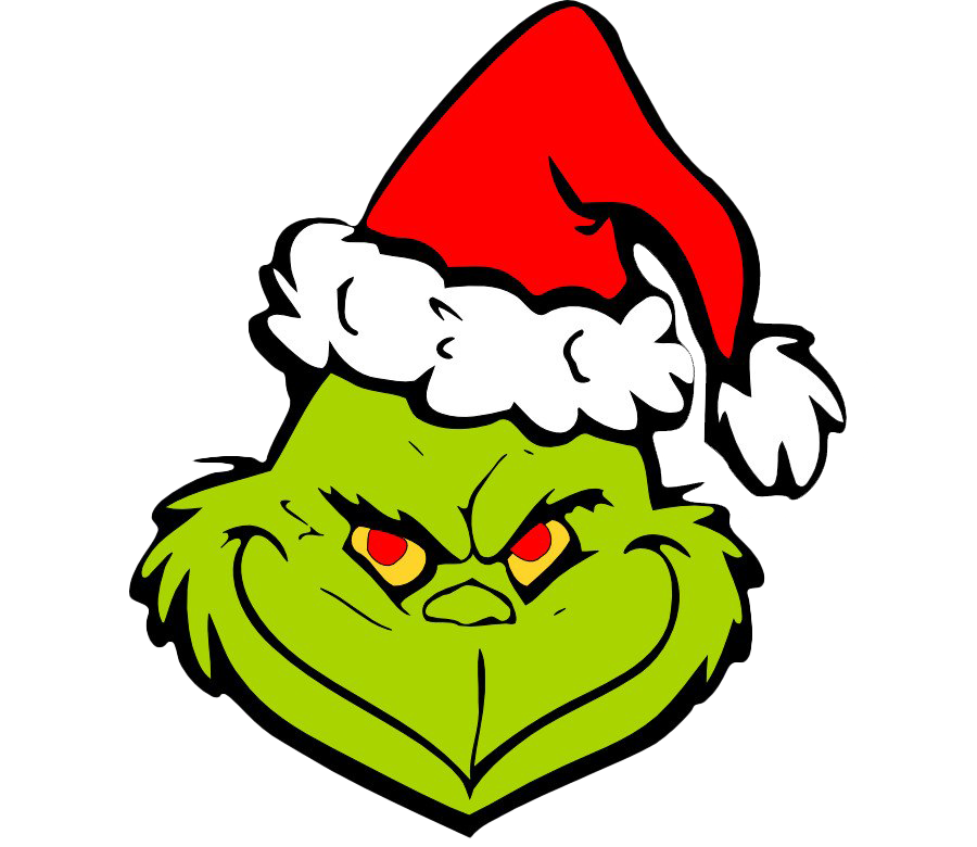 Mr. Grinch Png Pic (black, red, gold, white)