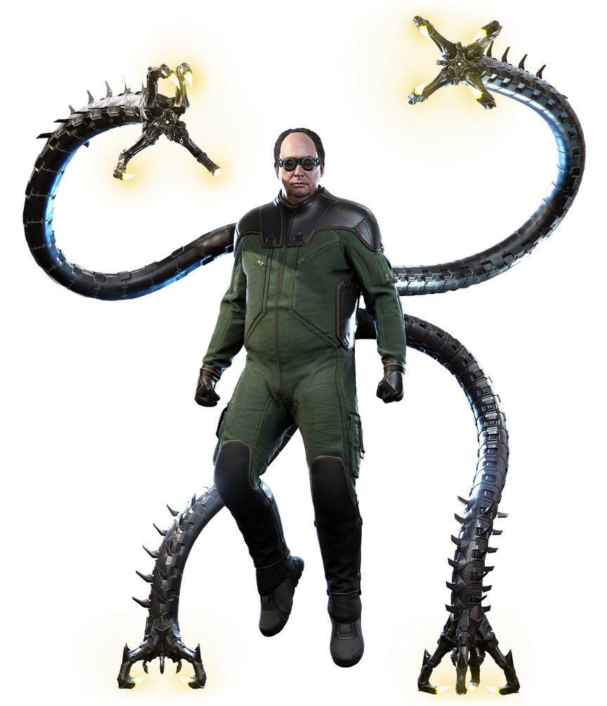 Dr. Otto Octavius Png Hd Isolated (black, gold, yellow)