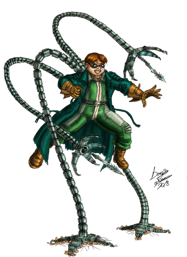 Dr. Otto Octavius Png Image (black)