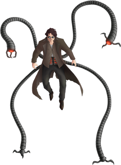 Dr. Otto Octavius Png Picture (black)