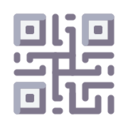 Qr Code Icon Free Png Icon Download (gray, lavender, silver, white)