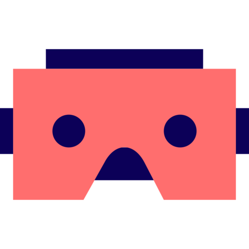 Vr Free Png Icon Download (salmon, navy, black)