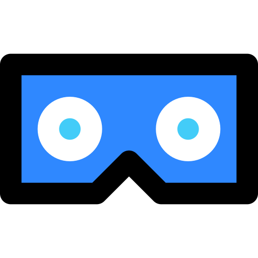 Vr Glasses Icon Free Nobackground Png Icon Download (silver, greenish blue, white, black, teal)