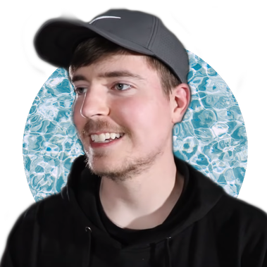 Mrbeast Png Clipart (black)