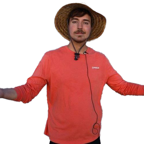 Mrbeast Png Hd (white, chocolate)