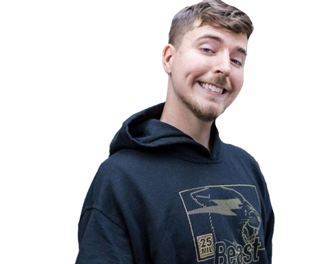 Mrbeast Png Photo (indigo, navy, black)