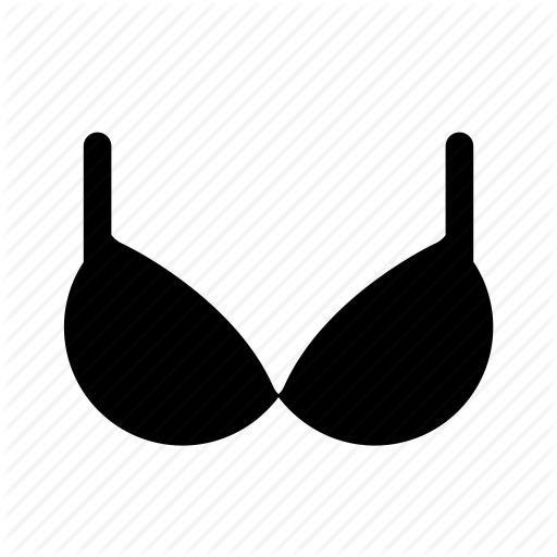 Bra Png Transparent Image (black, indigo)