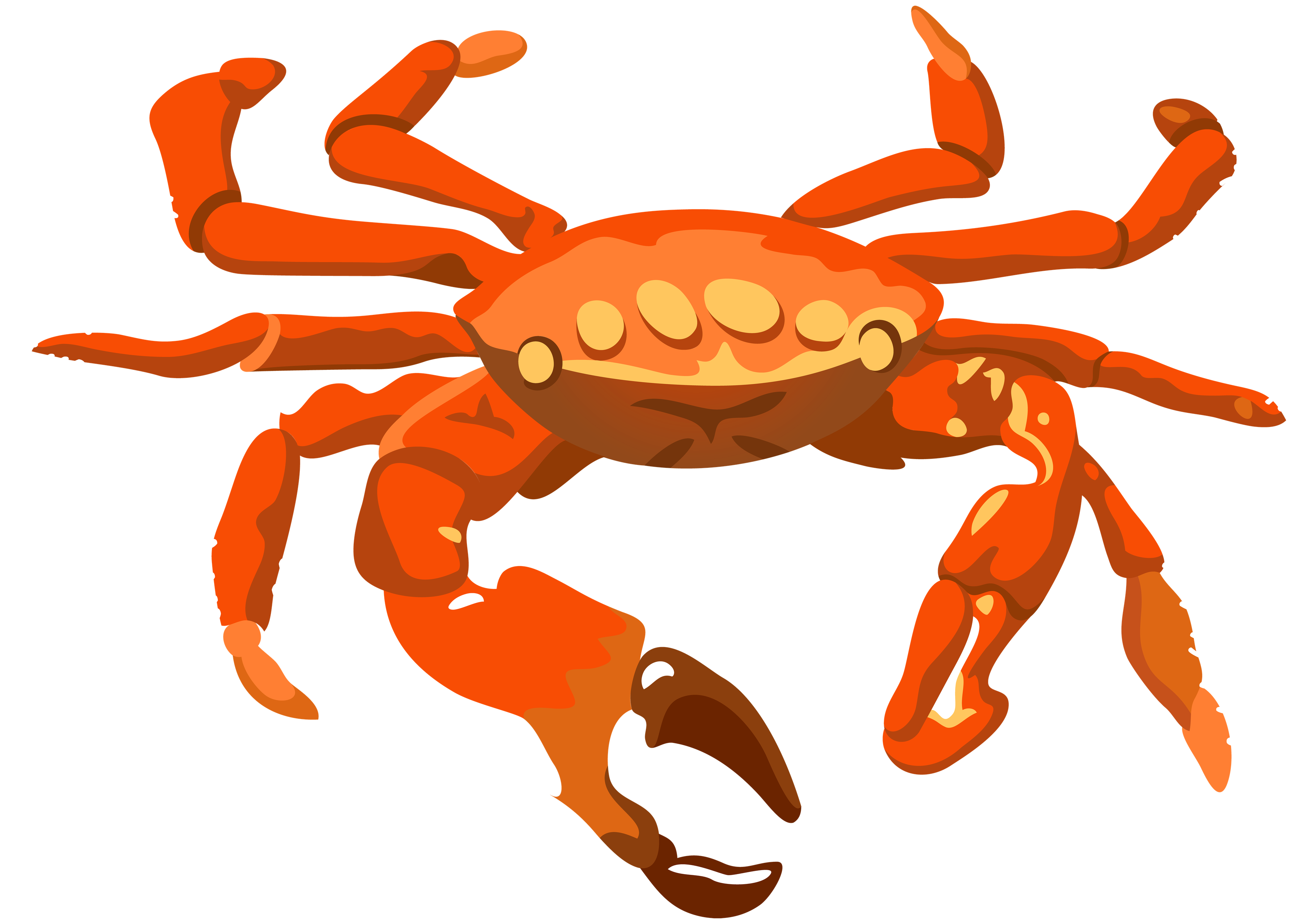 Crab Png Transparent Image (chocolate, black)