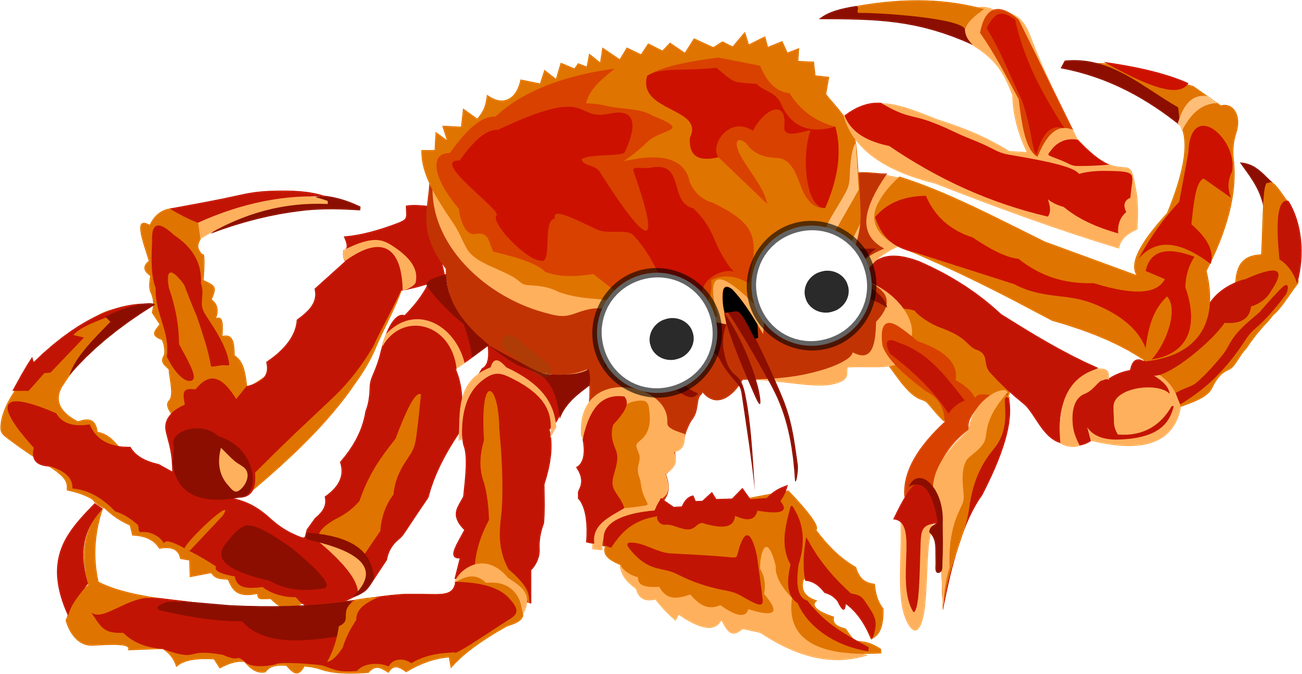 Crab Spiders Png Pic (black, white, red)