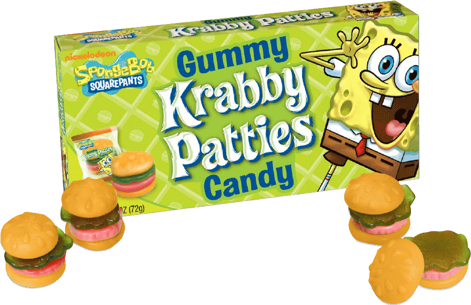 Krabby Patty Png Clipart (white, orange, black, gold)