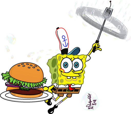 Krabby Patty Png Picture (silver, chocolate, black, white, orange)