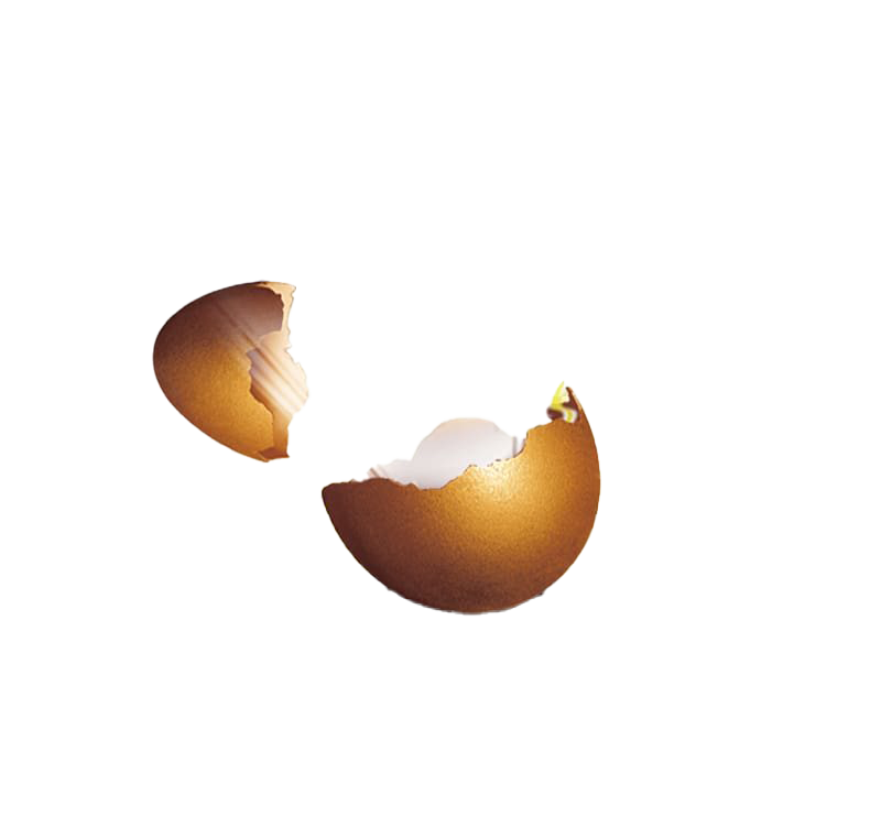 Cracked Easter Egg Png Photo (olive, white, maroon, chocolate)