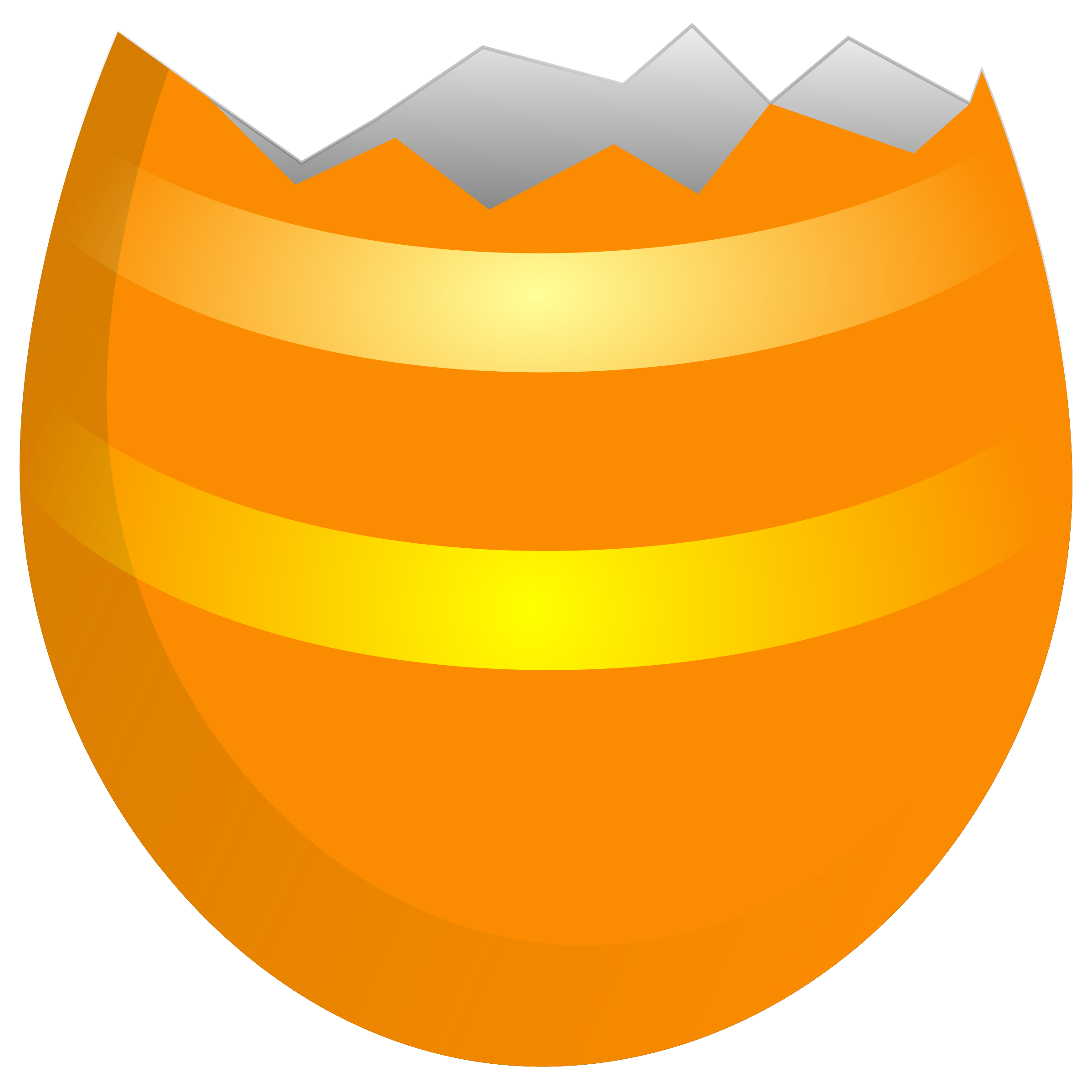 Cracked Easter Egg Transparent Images Png (orange, black, chocolate)