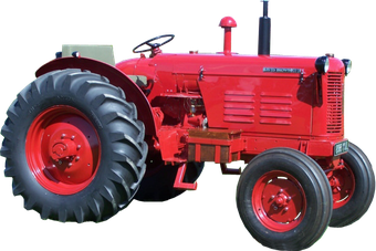 Tractor Png Image (indigo, black)