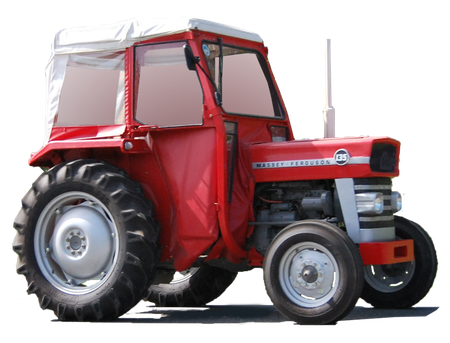 Tractor Transparent Images Png (indigo, black, white)