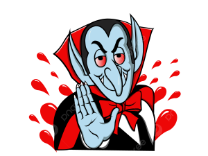 Dracula Png Image Hd 300X225 (gray, white, mint, black, red)