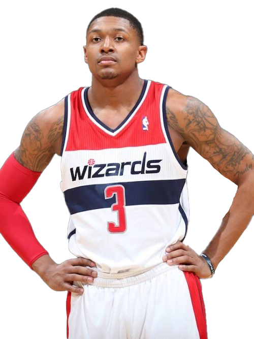 Bradley Beal Png Clipart (white)