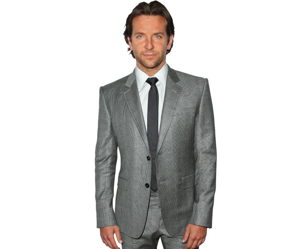 Bradley Cooper Transparent (black, gray)