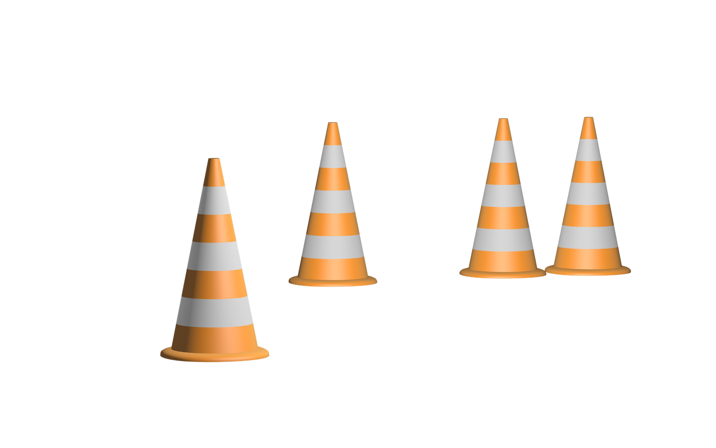 Traffic Cone Png Isolated Transparent Hd Photo (lavender, black, gray, salmon, silver)