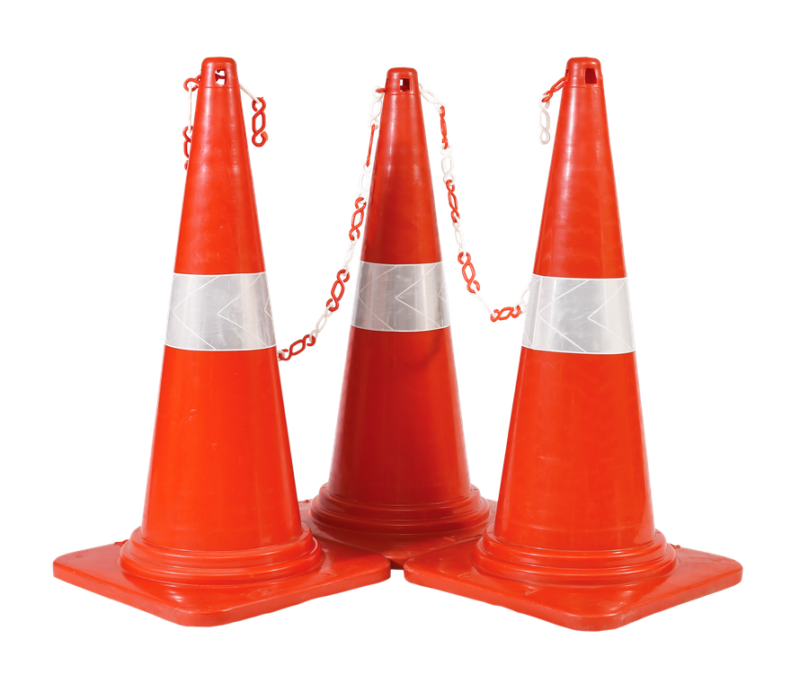 Traffic Cone Png Transparent (black, red, chocolate)