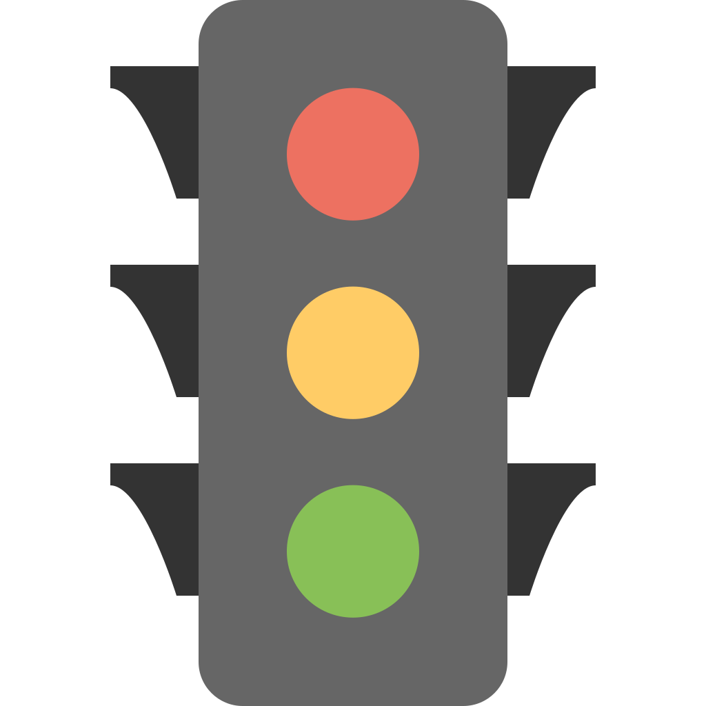 Traffic Light Png Background Image (black, gray, salmon, white)