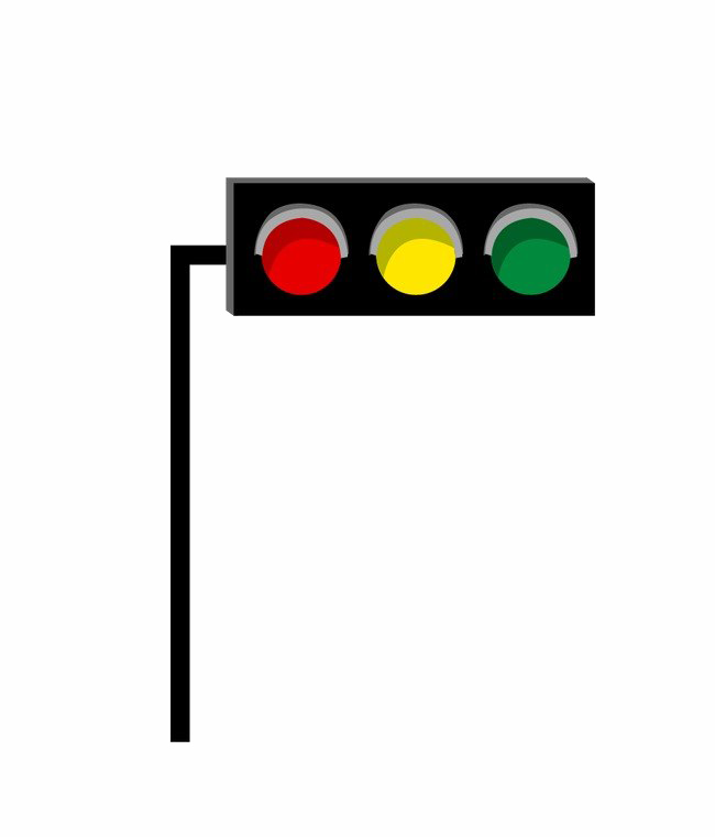 Traffic Light Png File (indigo, black, gray, white)