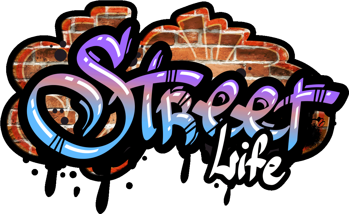 Graffiti Art Png File (black, white)