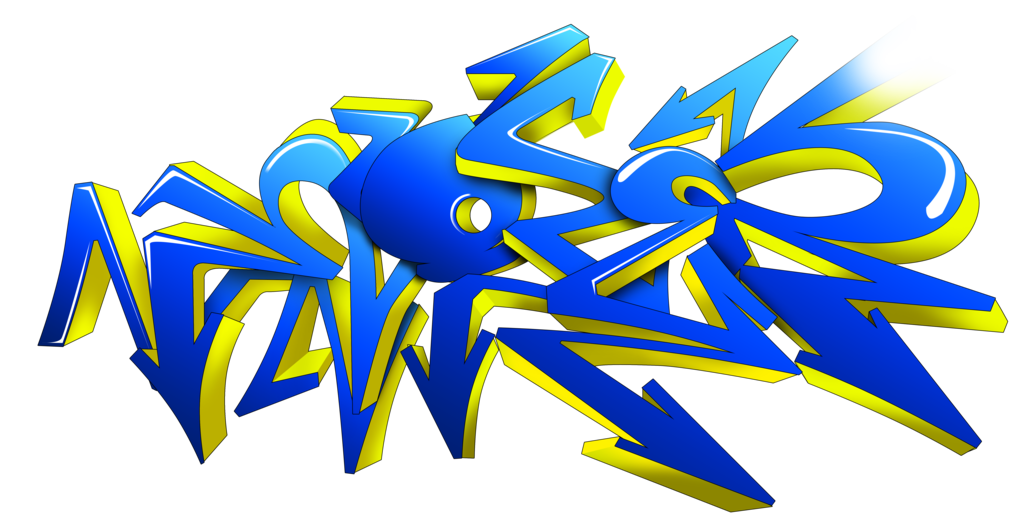 Graffiti Png Clipart (black, blue, navy)