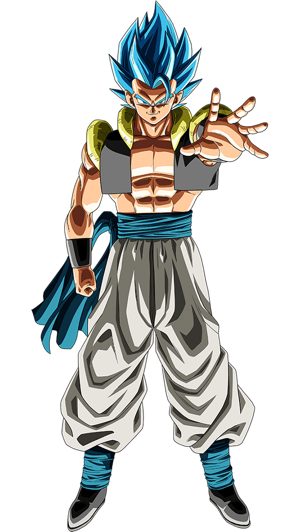 Dragon Ball Gogeta Png File (black, beige, gray, white)