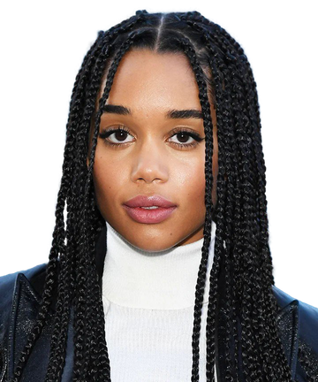 Braids Hairstyle Png Picture (lavender, black)