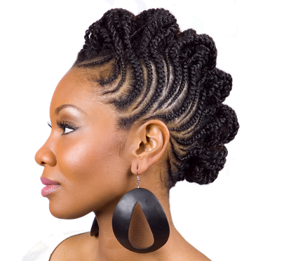 Braids Png Transparent Hd Photo (black, white)