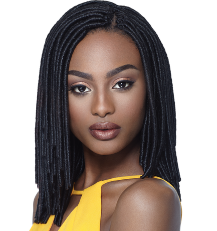 Braids Png Transparent Image (black)