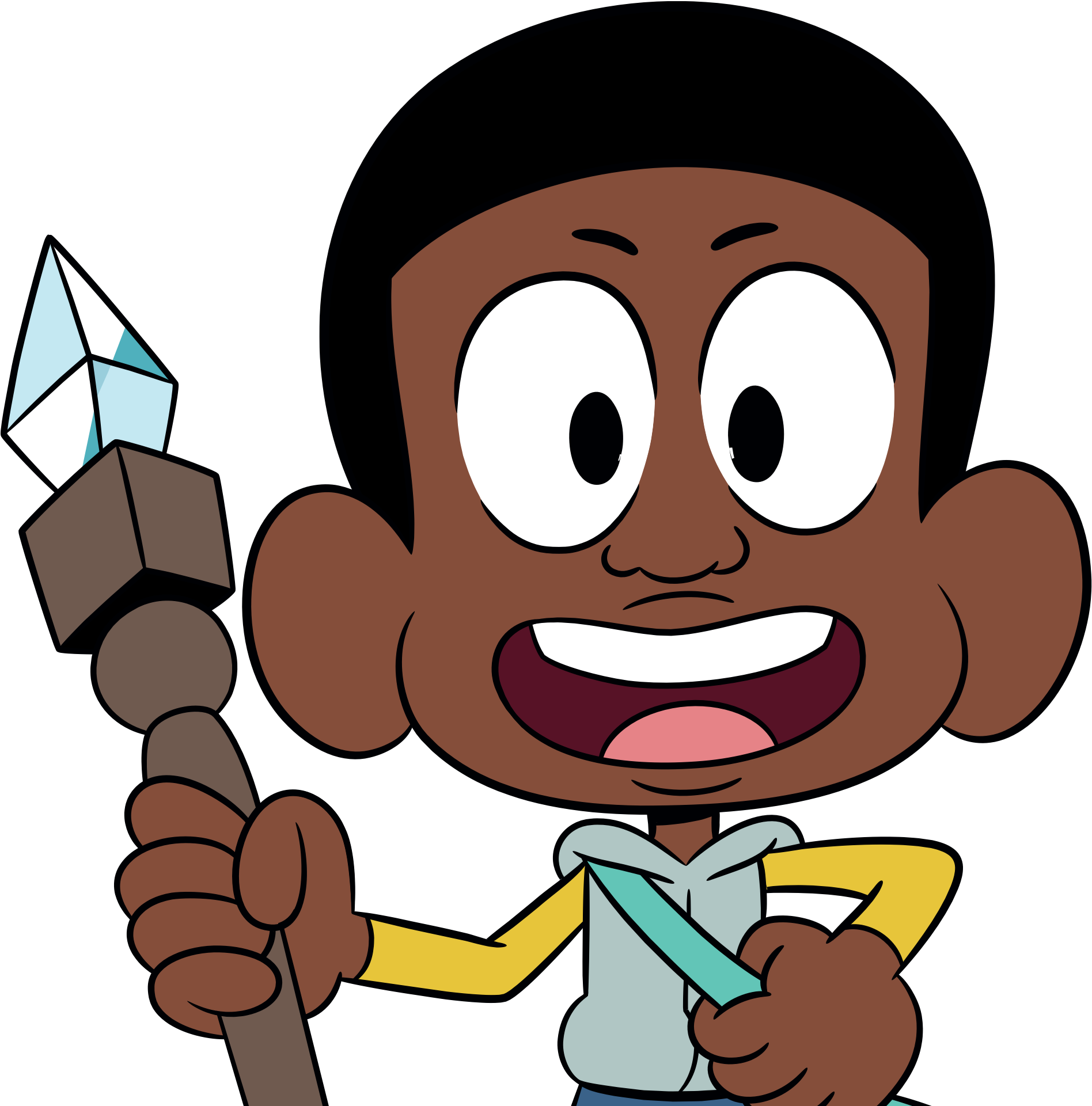 Craig Of The Creek Png Isolated Pic (olive, gray, black, white, silver)