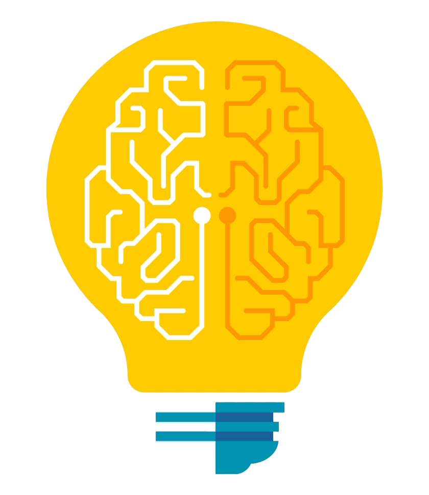 Brain Learning (gold, orange, white)