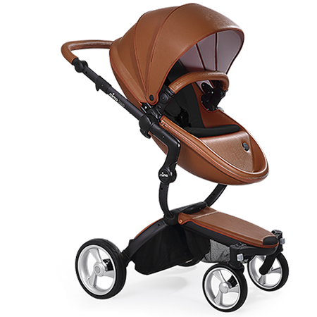 Pram Baby Stroller Png Image (lavender, gray, white, silver)