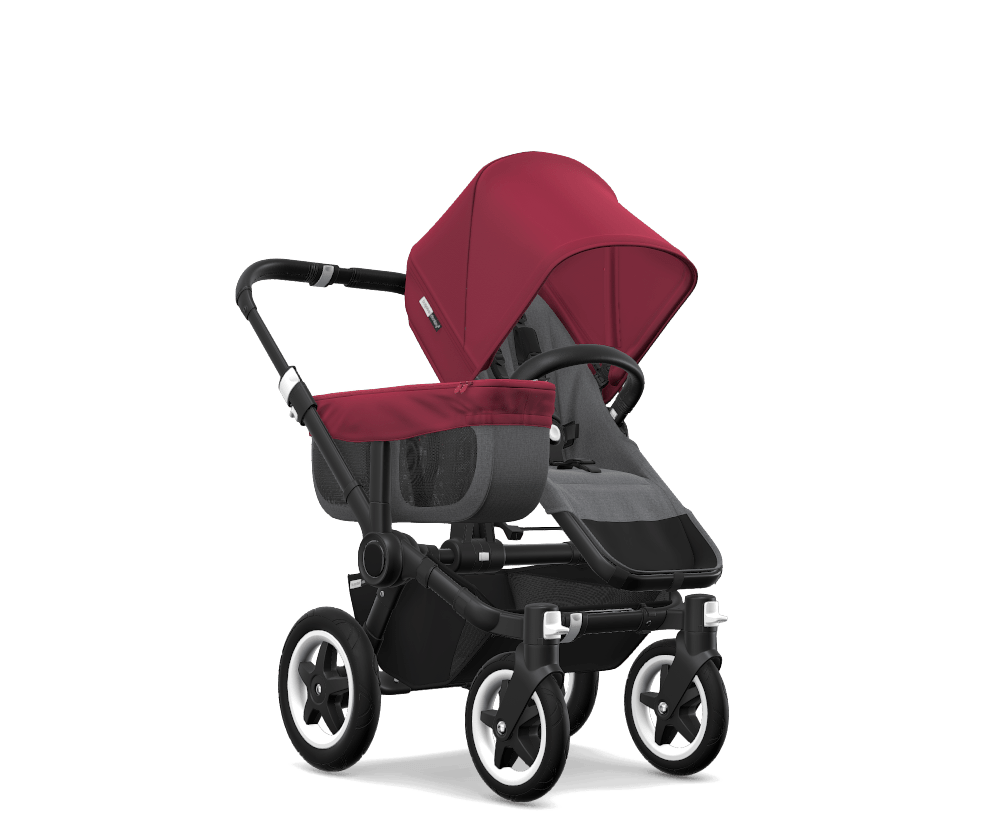 Pram Baby Stroller Png (black, gray)