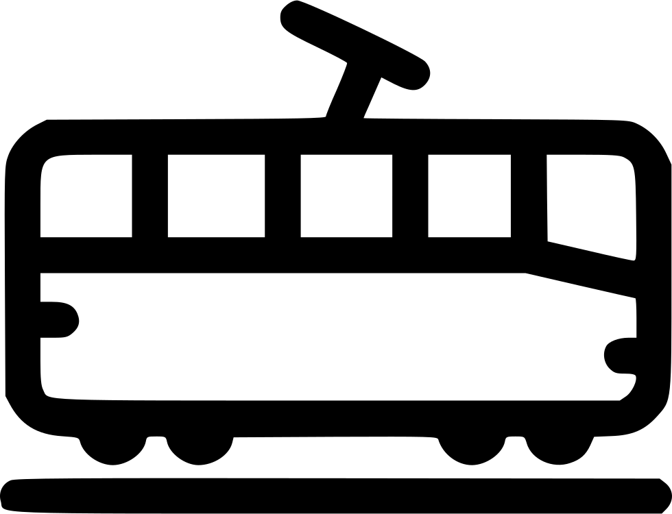 Tram Png Clipart (indigo, black, gray, white)