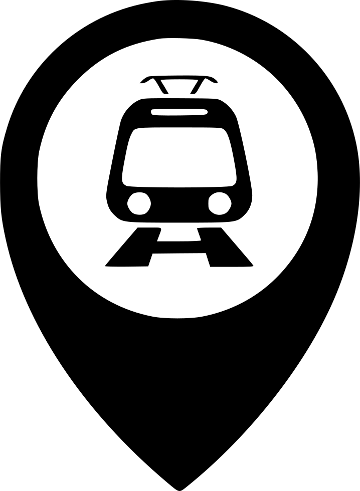 Tram Png Photo (black, silver, white)