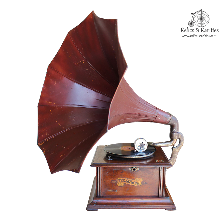 Gramophone Png Background Image (black, maroon)