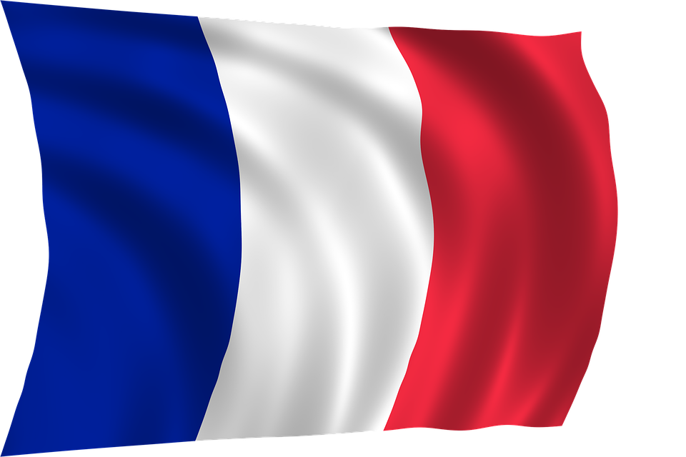 France Flag Transparent Png (black, lavender, navy)