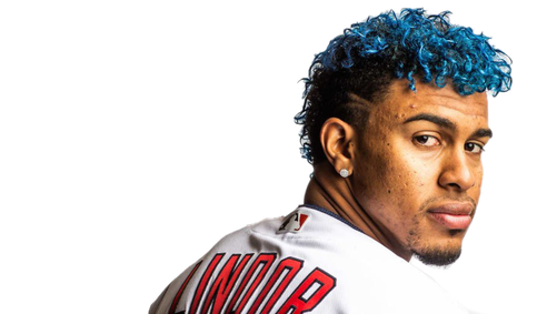 Francisco Lindor Png Hd Isolated (black, white)