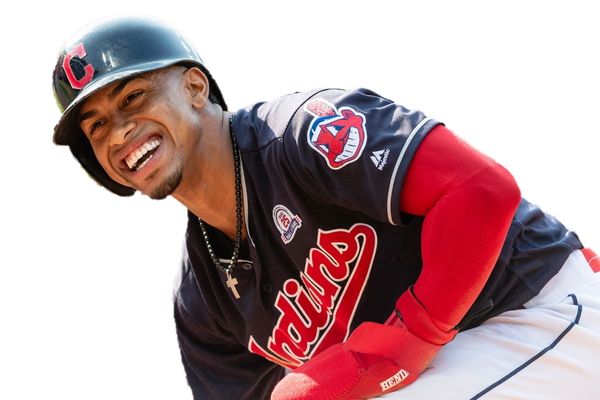 Francisco Lindor Png Pic (black, red, lavender)