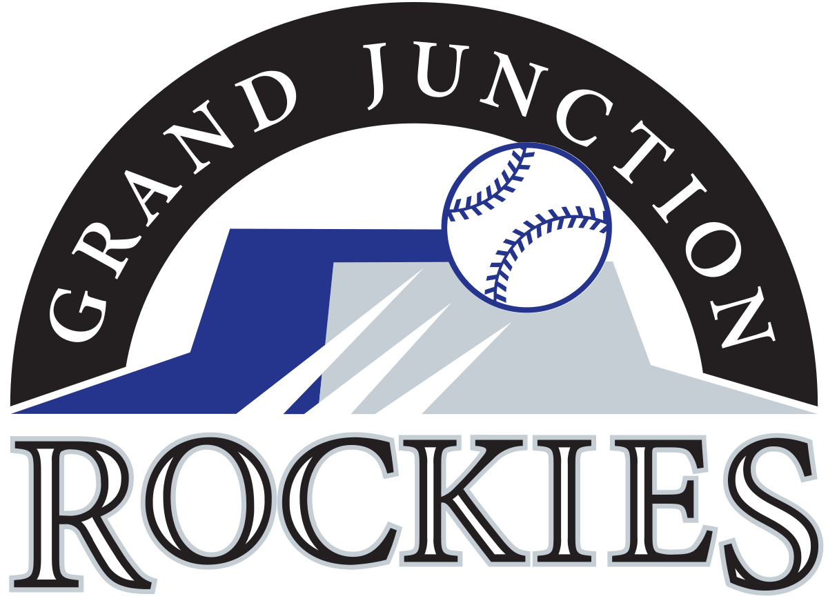 Grand Junction Rockies Png (navy, white, lavender, black, silver)