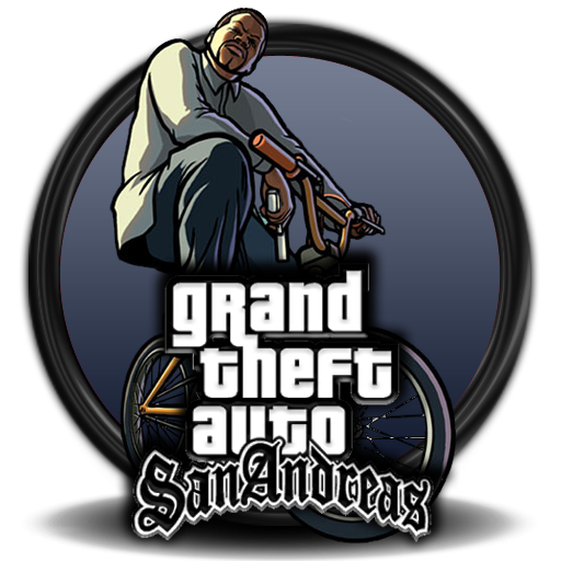 Grand Theft Auto San Andreas Logo Png Hd Isolated (white, red, gray, black, silver)