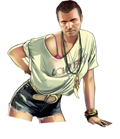 Grand Theft Auto San Andreas Png Isolated Hd (black)