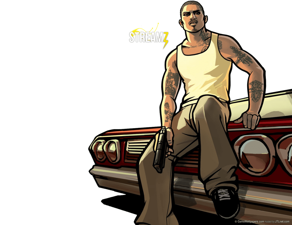 Grand Theft Auto San Andreas Png Photo (black, maroon, olive, gray)