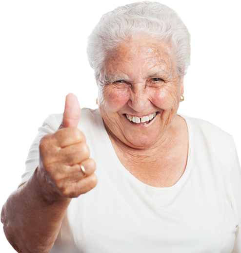 Grandma Happy Png Hd Image (black, lavender)