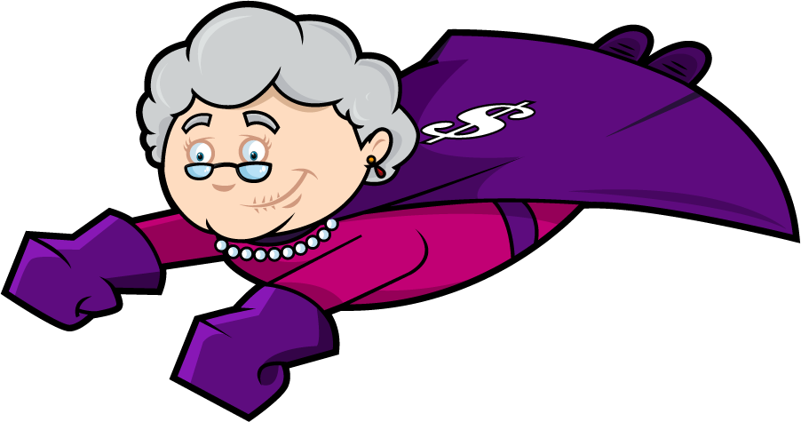 Grandma Png Image Hd (indigo, white, black, silver, pink)